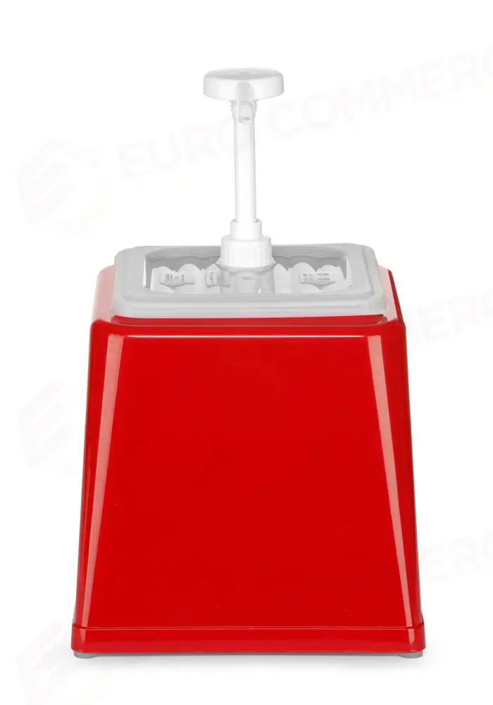DOSATORE PER SALSE CON POMPA HENDI 2,5L GIALLO 230X210X(H)327MM - 203538