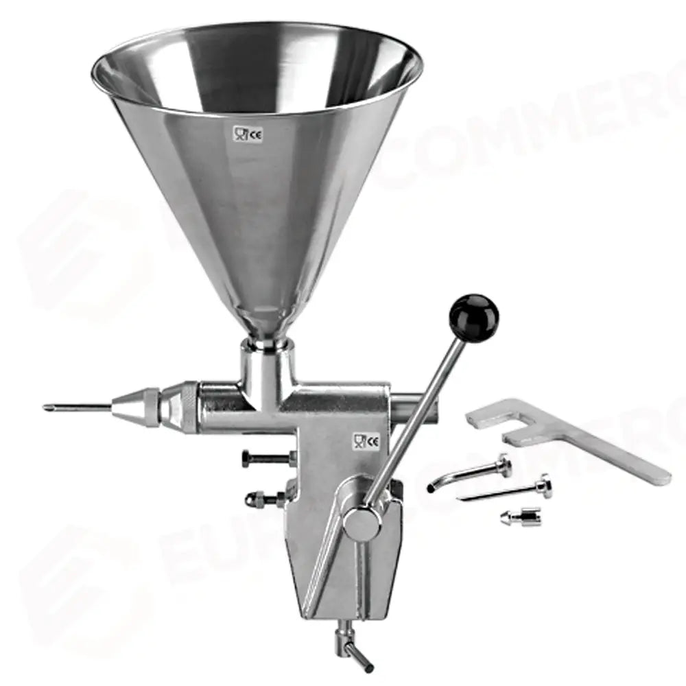 DOSATRICE MANUALE CON STANTUFFO IN ACCIAIO INOX - TRAMOGGIA 3 LT (INCLUSI 3 INIETTORI + VALVOLINA + GUARNIZIONE