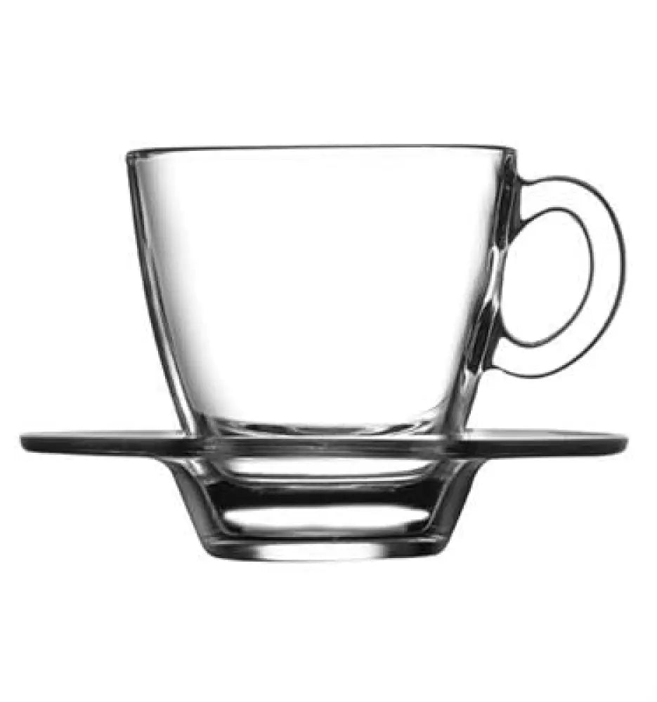 TAZZA CAFFÈ CON PIATTO 7,2 CL AQUA 95756 PASABAHCE - 10720424 - MEDRI