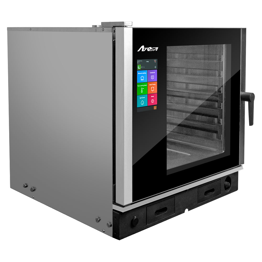 FORNO A CONVEZIONE ATOSA - 6 TEGLIE GN 2/1 - VAPORE DIRETTO - LAVAGGIO INTEGRATO - EPC-0621E2 - ATOSA