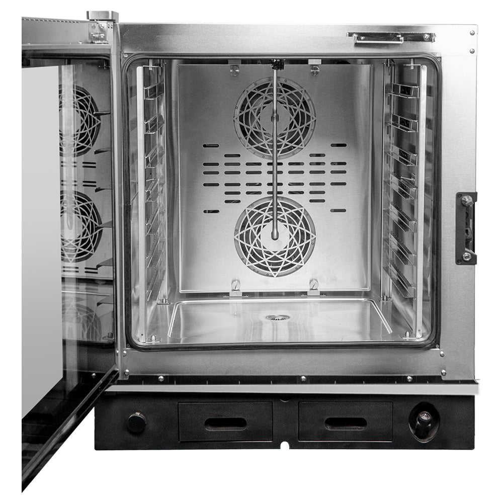 FORNO A CONVEZIONE ATOSA - 7 TEGLIE GN 1/1 - VAPORE DIRETTO - LAVAGGIO INTEGRATO - EPC-0711E2 - ATOSA