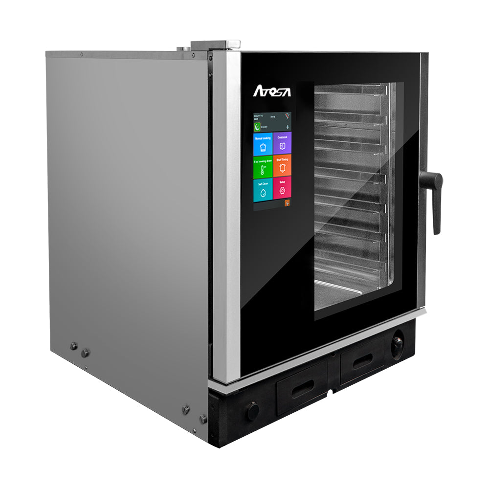 FORNO A CONVEZIONE ATOSA - 7 TEGLIE GN 1/1 - VAPORE DIRETTO - LAVAGGIO INTEGRATO - EPC-0711E2 - ATOSA