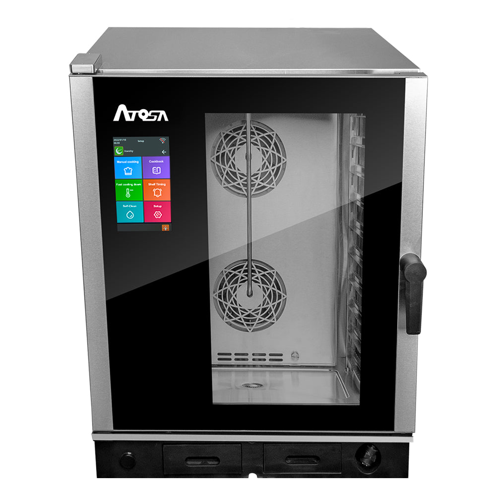 FORNO A CONVEZIONE ATOSA - 10 TEGLIE GN 1/1 - VAPORE DIRETTO - LAVAGGIO INTEGRATO - EPC-1011E2 - ATOSA