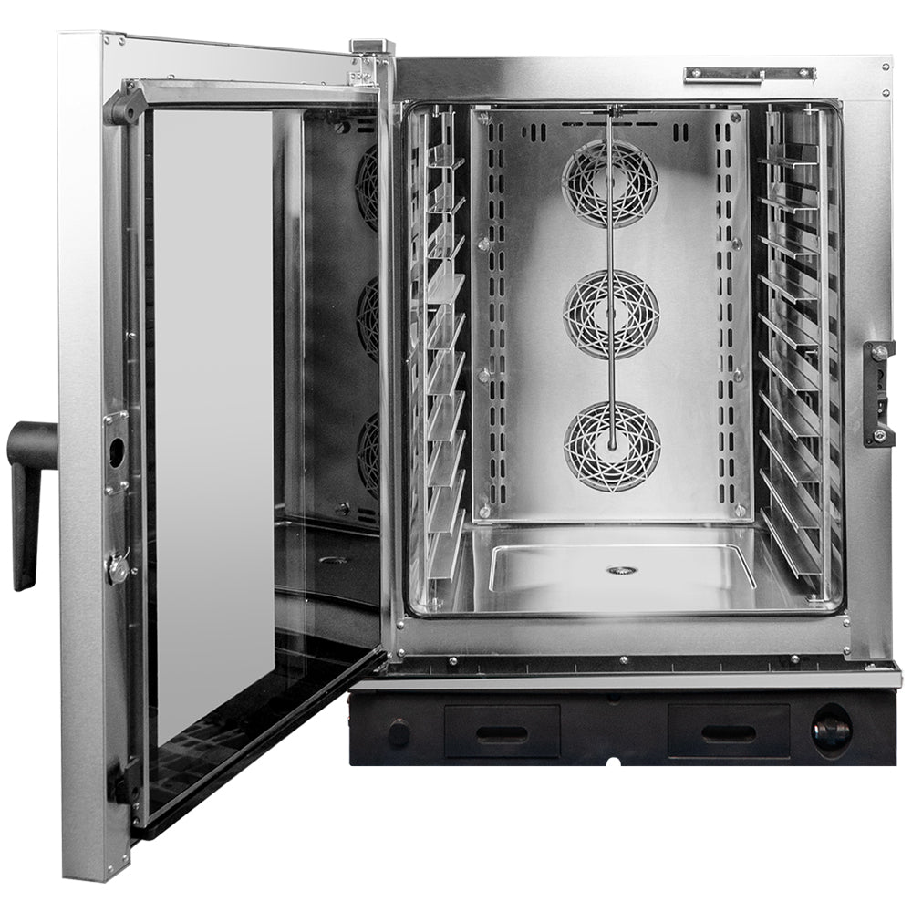 FORNO A CONVEZIONE ATOSA - 10 TEGLIE GN 2/1 - VAPORE DIRETTO - LAVAGGIO INTEGRATO - EPC-1021E3 - ATOSA