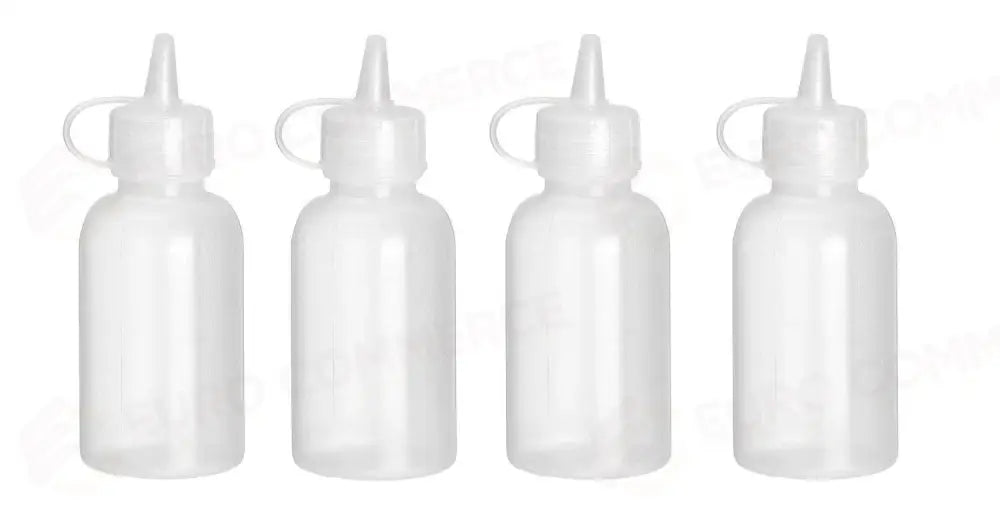 EROGATORE MINI DI SALSA - SET DA 4 PEZZI. 0,05L TRASPARENTE Ø35X(H)100MM - HENDI