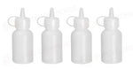 EROGATORE MINI DI SALSA - SET DA 4 PEZZI. HENDI 0,03L TRASPARENTE Ø30X(H)85MM - 557891