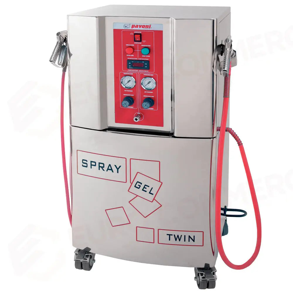 EROGATRICE DI GELATINA DOPPIO UTILIZZO A CALDO E A FREDDO 500X520X1100 MM - SPRAYGELTWIN-F - PAVONI ITALIA