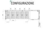 VETRINA PIZZERIA GREEN LINE - ESL3880-GR - ATOSA