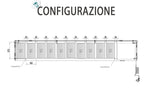 VETRINA PIZZERIA GREEN LINE - ESL3889-GR - ATOSA