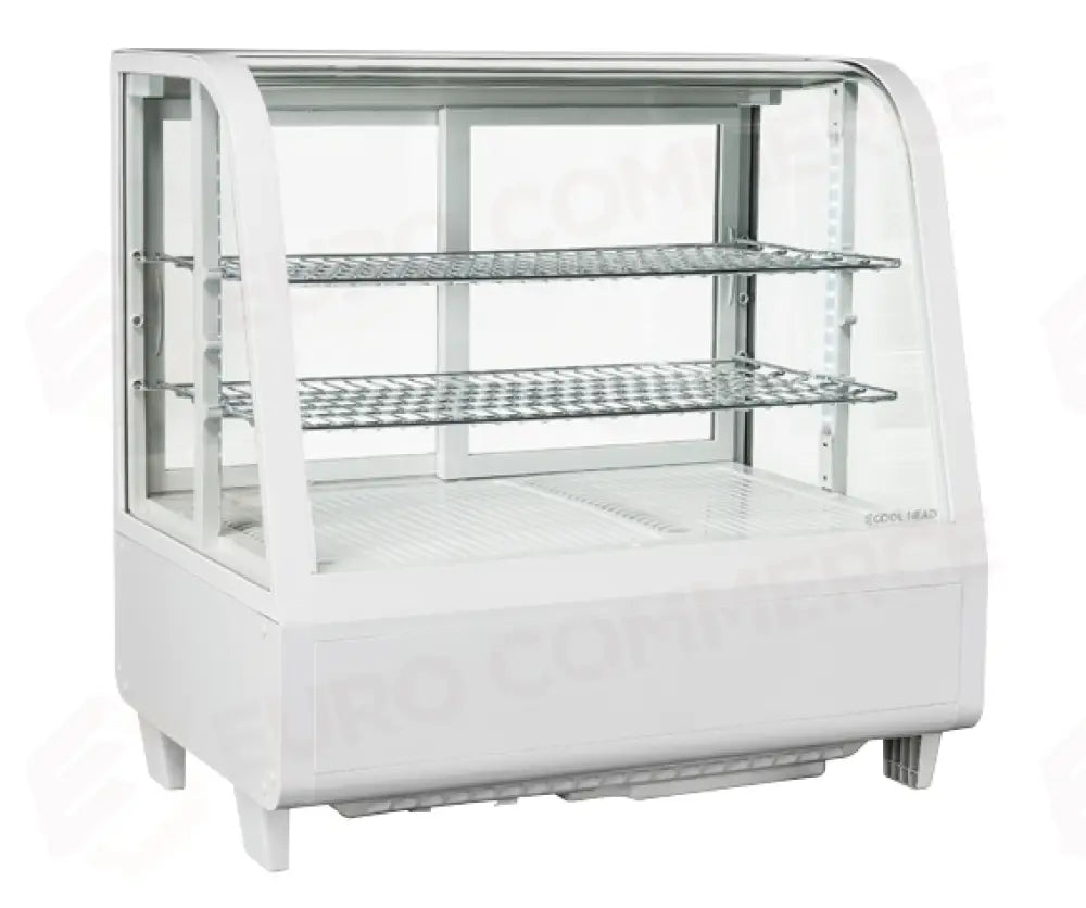 ESPOSITORE REFRIGERATO DA BANCO 120 LT. BIANCO H1 +1°C/+10°C - RC 100W - COOL HEAD