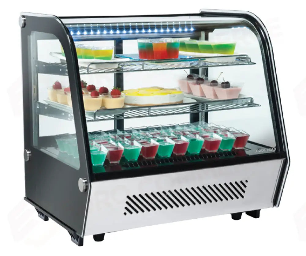 ESPOSITORE REFRIGERATO DA BANCO 120 LT. M2 -1°C/+7°C - RC 120 - COOL HEAD