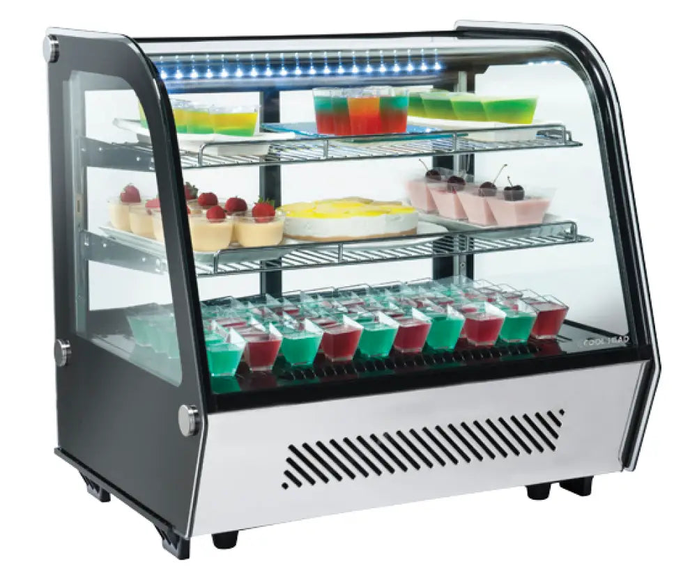 ESPOSITORE REFRIGERATO DA BANCO 120 LT. M2 -1°C/+7°C - RC 120 - COOL HEAD