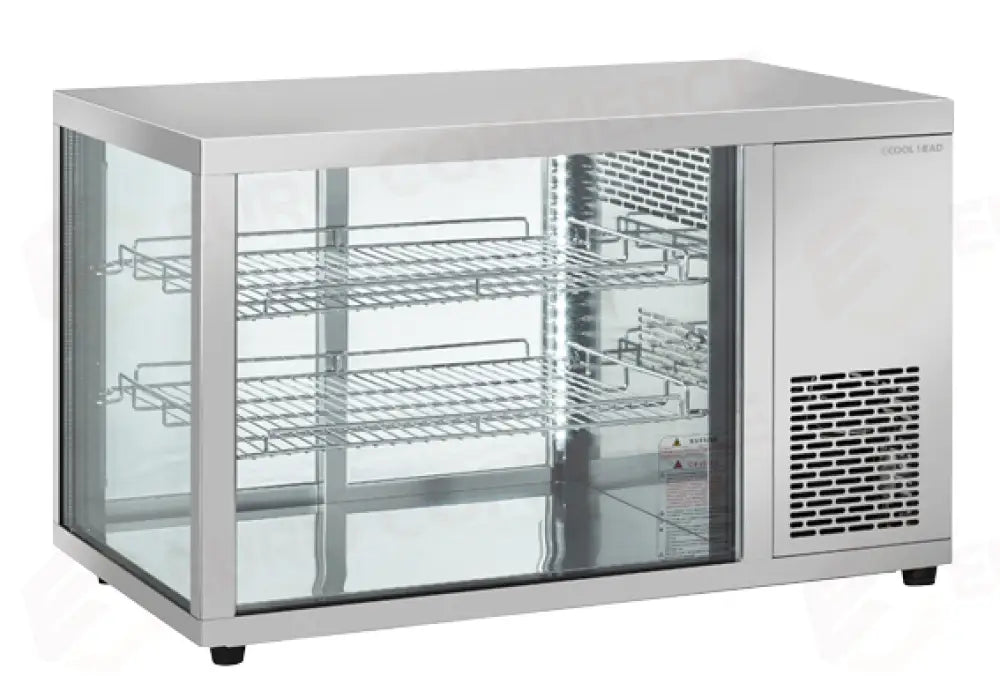 ESPOSITORE REFRIGERATO PER SELF SERVICE (130 LT - 3 VETRI) H1 +1°C/+10°C - RC 910 - COOL HEAD