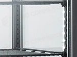 ESPOSITORE REFRIGERATO VERTICALE DA 235 LT. (COLORE NERO) M2 -1°C/+7°C - RC 235B - COOL HEAD