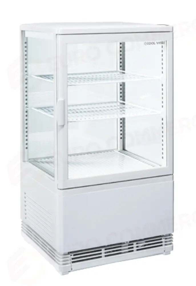 ESPOSITORE REFRIGERATO VERTICALE DA 58 LT. (COLORE BIANCO) M2 -1°C/+7°C - RC 58W - COOL HEAD