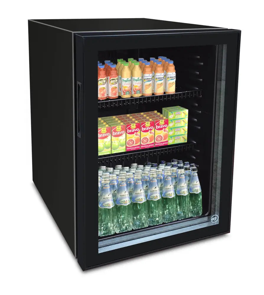 ESPOSITORI FRIGO PER BEVANDE - COUNTER 68 GLASS BLACK - IARP - ATTREZZATURA PROFESSIONALE