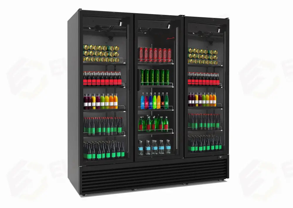 ESPOSITORI FRIGO PER BEVANDE - EIS 162 HP BLACK - IARP - ATTREZZATURA PROFESSIONALE
