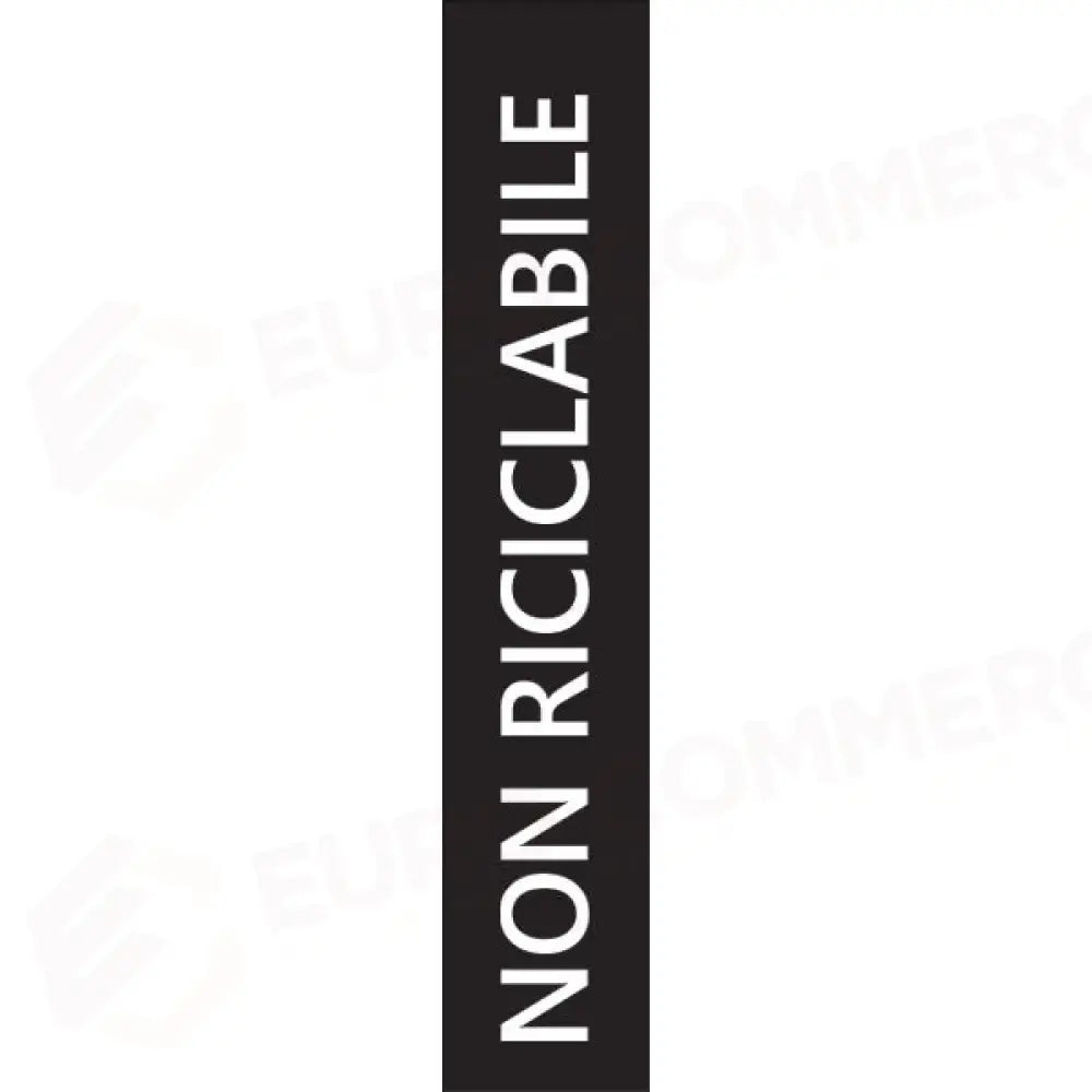 ETICHETTA AUTOADESIVA NON RICICLABILE (ITALIANO) - STIK - 711107 - ATTREZZATURA