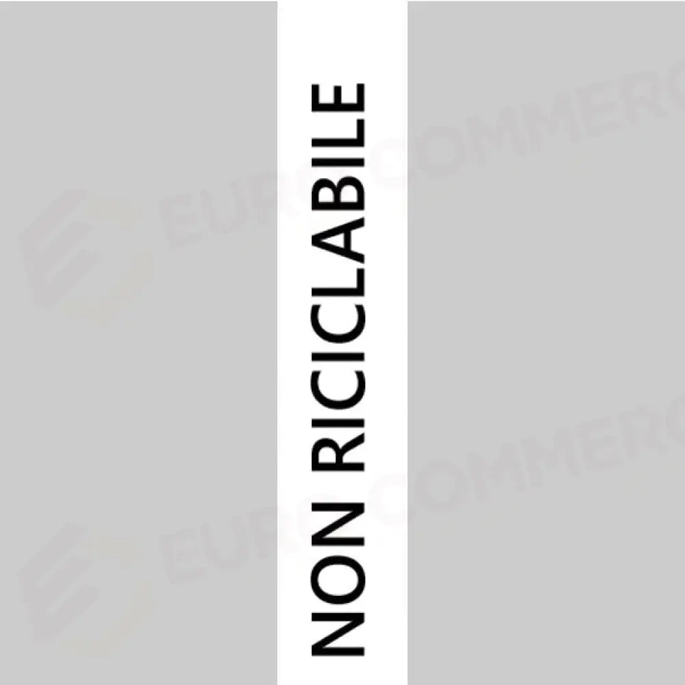 ETICHETTA AUTOADESIVA NON RICICLABILE (ITALIANO) - STIK - 711307 - ATTREZZATURA
