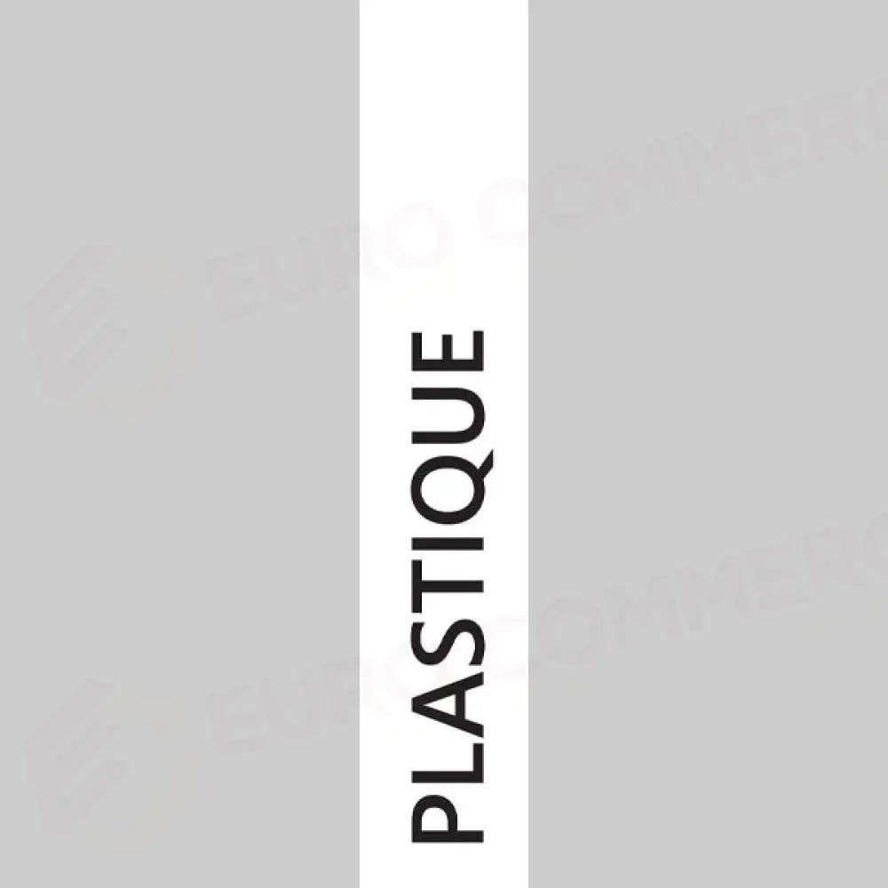 ETICHETTA AUTOADESIVA PLASTICA (FRANCESE) - STIK - 711321 - ATTREZZATURA