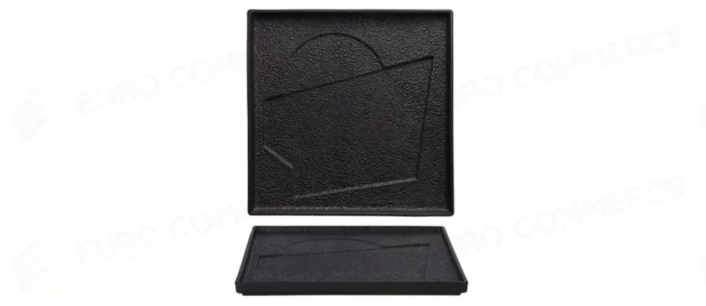 ETNA NERO VASSOIO 30X30 SUNRISE - 135642 - MORINI