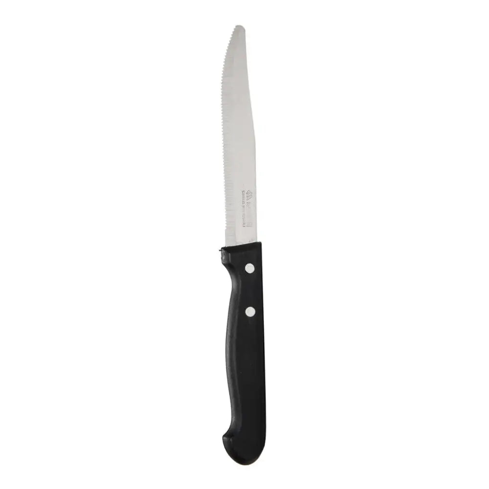 C/6 COLTELLI BISTECCA NERO 28RBV-6N MARIETTI - 1690070 - MEDRI