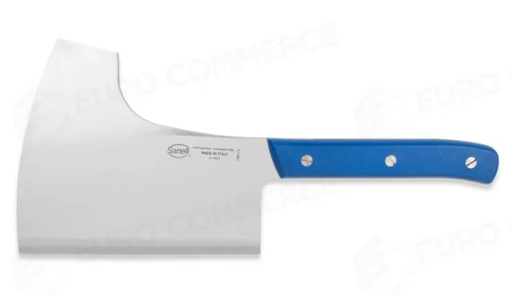 FALCETTA GENOVESE INOX CM. 22 KG.1,3 MEAT E BBQ ACCESSORI PROFESSIONALI - 138213 - SANELLI - COLTELLERIA