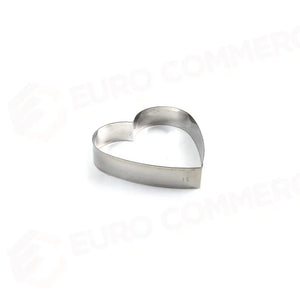FASCIA INOX A FORMA DI CUORE 260 X H 40 MM - X7726 - PAVONI ITALIA - ATTREZZATURA PROFESSIONALE