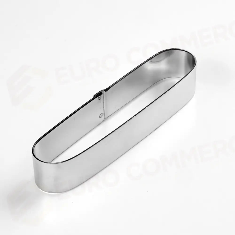FASCIA INOX LISCIA MONOPORZIONE ÉCLAIR 125 X 20 X H 20 MM - X21 - PAVONI ITALIA - ATTREZZATURA PROFESSIONALE
