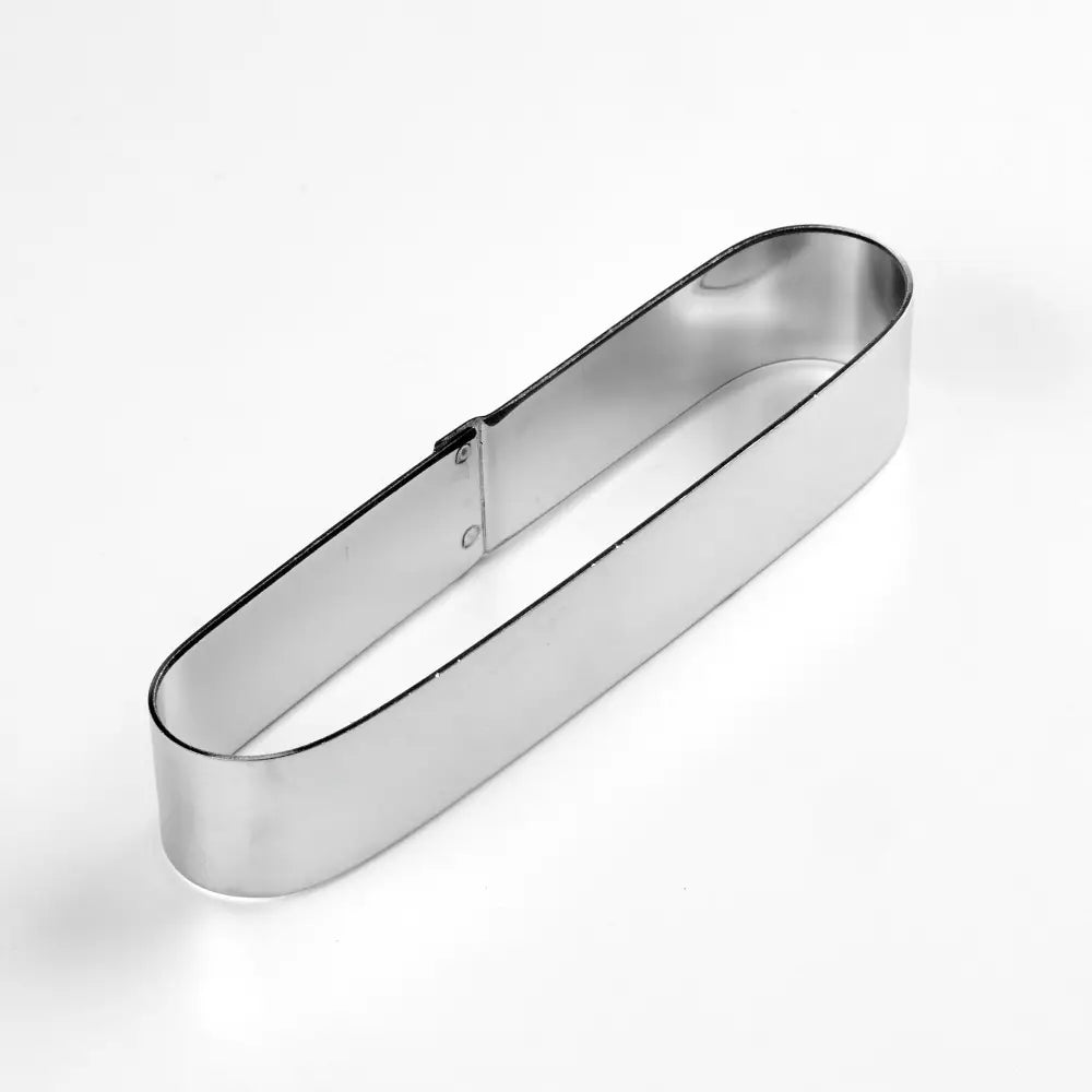 FASCIA INOX LISCIA MONOPORZIONE ÉCLAIR 125 X 20 X H 20 MM - X21 - PAVONI ITALIA - ATTREZZATURA PROFESSIONALE
