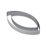 FASCIA INOX MICROFORATA ELLISSE 210 X 115 X H 35 MM - 2/4 PORZIONI - XF20 - PAVONI ITALIA - ATTREZZATURA PROFESSIONALE