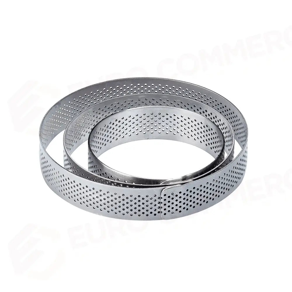 FASCIA INOX MICROFORATA ROTONDA Ø MM 70X35 - XF7035 - PAVONI ITALIA - ATTREZZATURA PROFESSIONALE