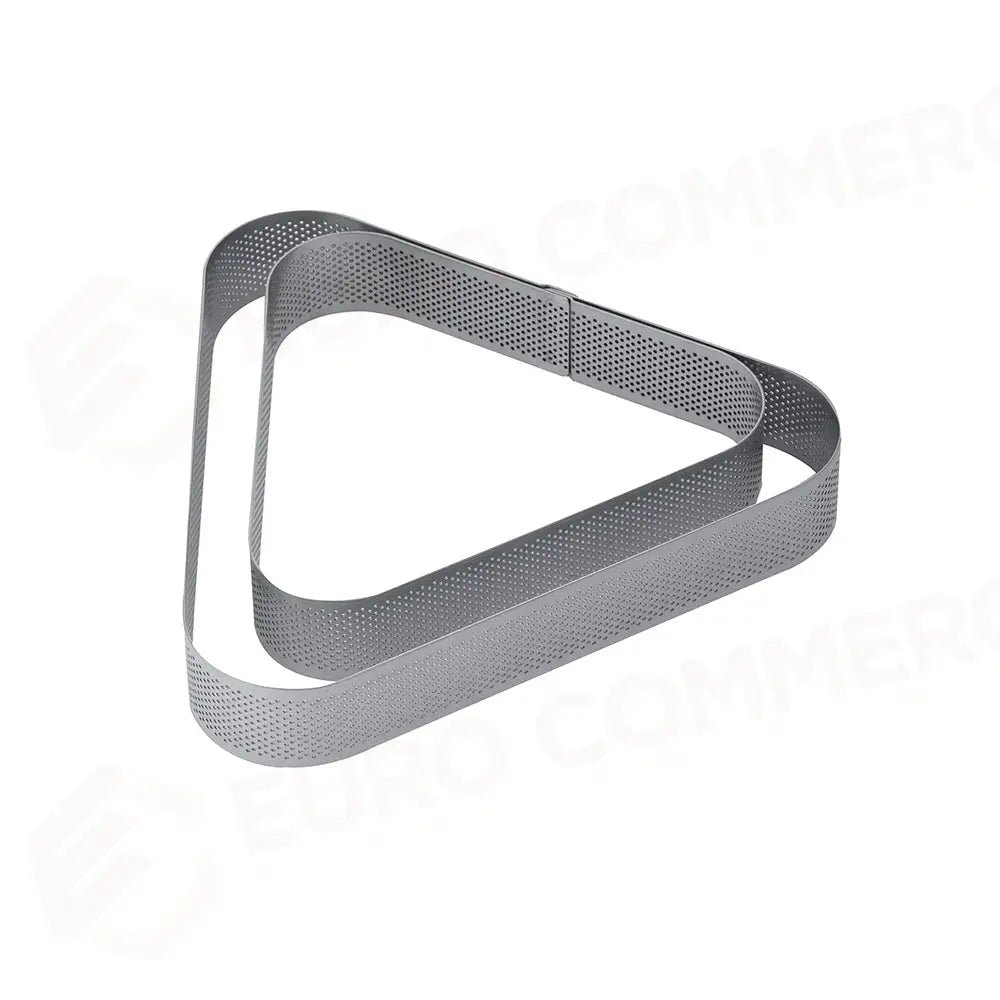 FASCIA INOX MICROFORATA TRIANGOLARE 160 X 175 X H 35 MM - 2/4 PORZIONI - XF18 - PAVONI ITALIA - ATTREZZATURA