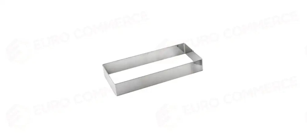 FASCIA INOX RETTANGOLO 18X36X5 - 72128 - MORINI