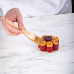 FASCIA MICROFORATA IN ACCIAIO PER VIENNOISERIE BY JOHAN MARTIN - FORMA FIORE Ø MM 100X45 H - XF51 - PAVONI ITALIA