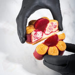 FASCIA MICROFORATA IN ACCIAIO PER VIENNOISERIE BY JOHAN MARTIN - FORMA FIORE Ø MM 100X45 H - XF51 - PAVONI ITALIA