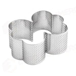 FASCIA MICROFORATA IN ACCIAIO PER VIENNOISERIE BY JOHAN MARTIN - FORMA FARFALLA MM 109X82X45 H - XF55 - PAVONI ITALIA