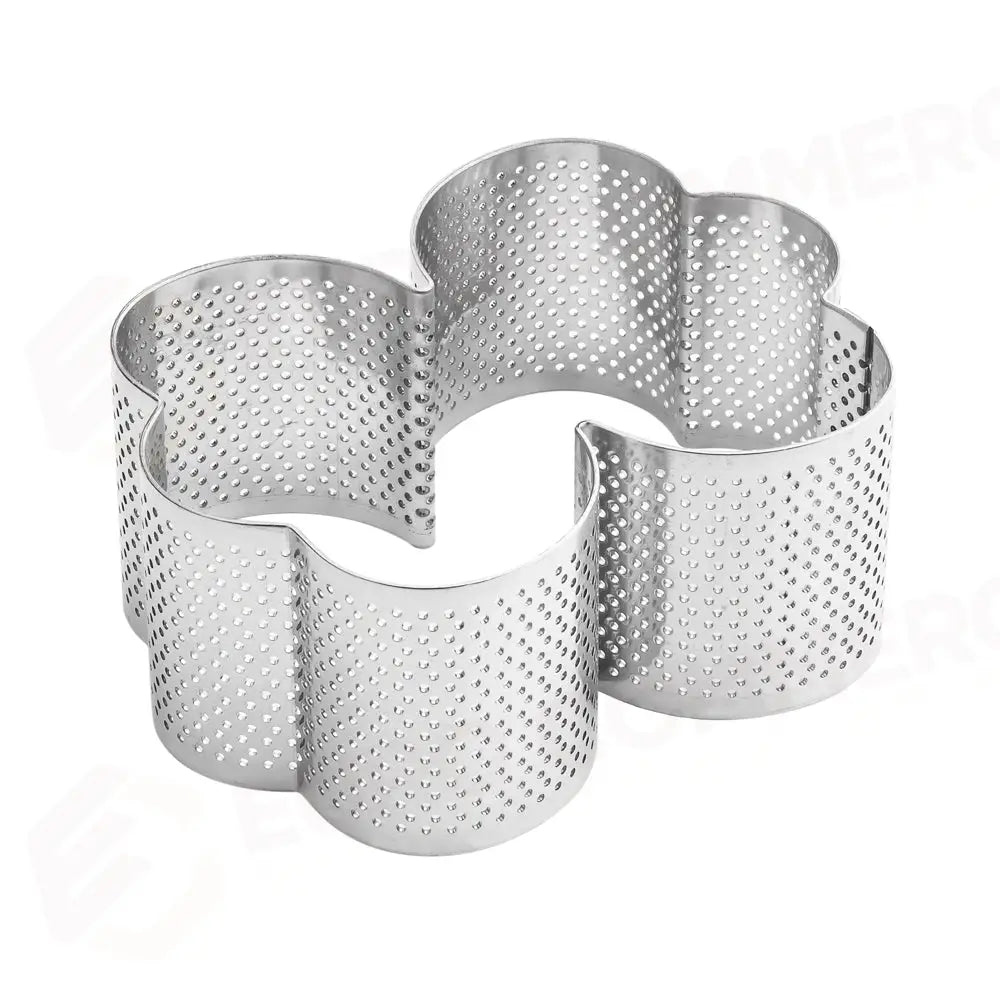 FASCIA MICROFORATA IN ACCIAIO PER VIENNOISERIE BY JOHAN MARTIN - FORMA FARFALLA MM 109X82X45 H - XF55 - PAVONI ITALIA