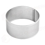FASCIA MICROFORATA IN ACCIAIO PER VIENNOISERIE BY JOHAN MARTIN - FORMA CERCHIO Ø MM 90X45 H - XF53 - PAVONI ITALIA