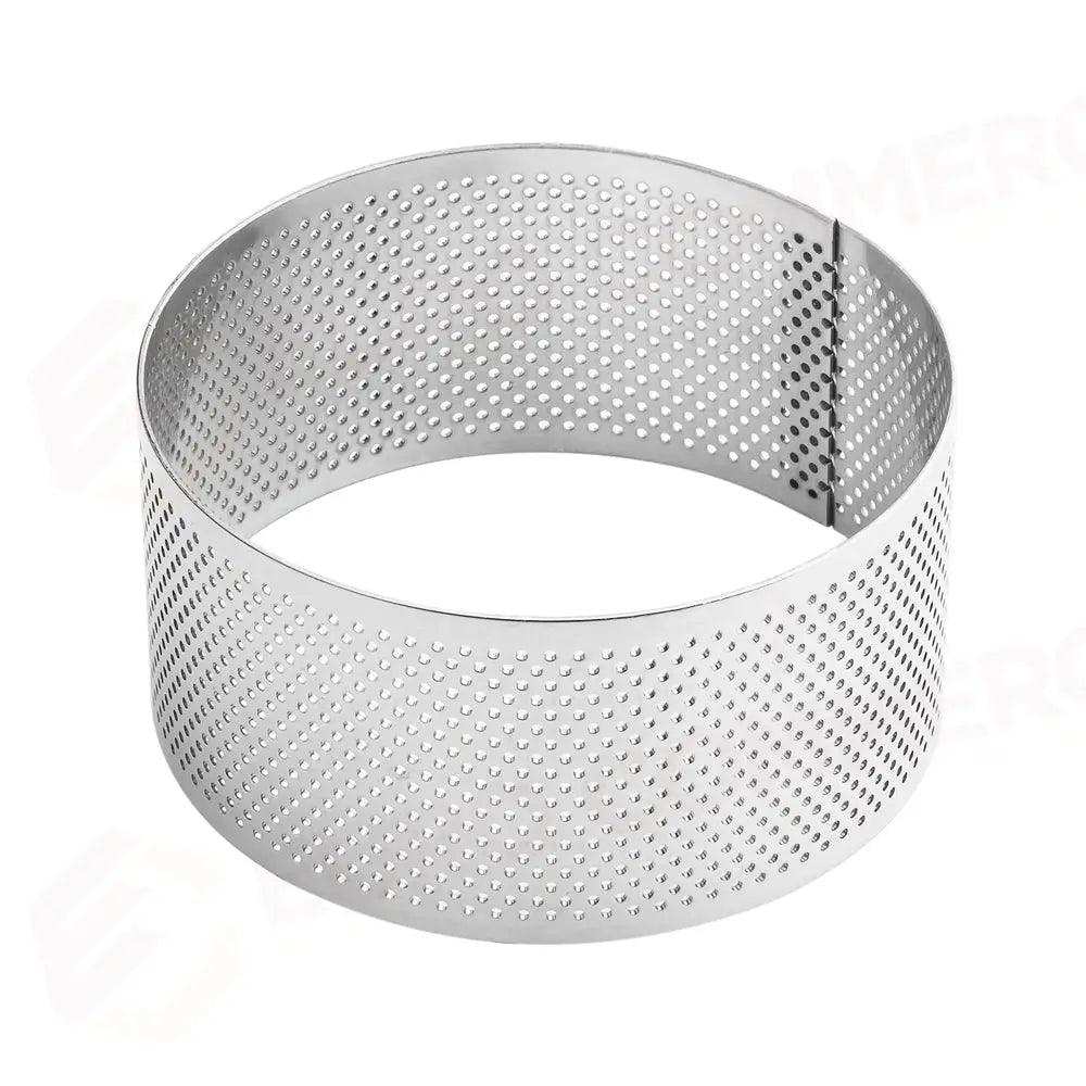 FASCIA MICROFORATA IN ACCIAIO PER VIENNOISERIE BY JOHAN MARTIN - FORMA CERCHIO Ø MM 90X45 H - XF53 - PAVONI ITALIA