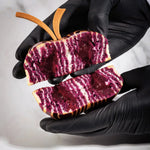 FASCIA MICROFORATA IN ACCIAIO PER VIENNOISERIE BY JOHAN MARTIN - FORMA FARFALLA MM 109X82X45 H - XF55 - PAVONI ITALIA