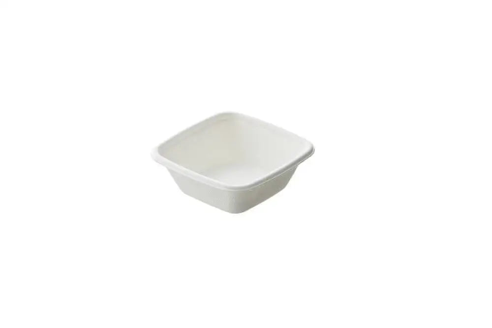 FINGER FOOD CIOTOLINA QUADRATA BIANCO - 8X8X3 CM - Q2008 - LEONE - MONOUSO BIO