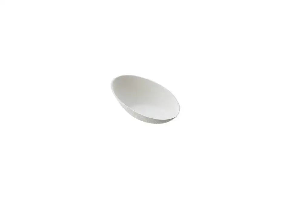 FINGER FOOD OVALE BIANCO - 8X4,8X1,2/2,7 CM - Q2001 - LEONE - MONOUSO BIO
