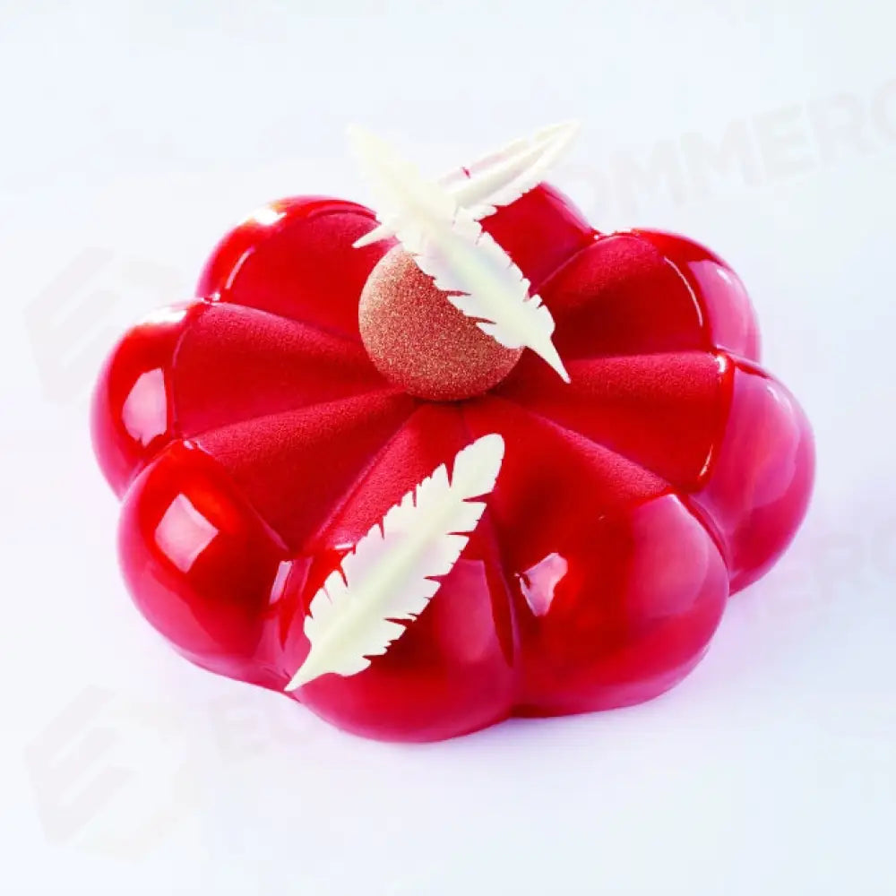 FLYCHOC ATTREZZO IN ACCIAIO INOX PER DECORAZIONI IN CIOCCOLATO - PIUMA L 100 X 24 MM - CH9 - PAVONI ITALIA