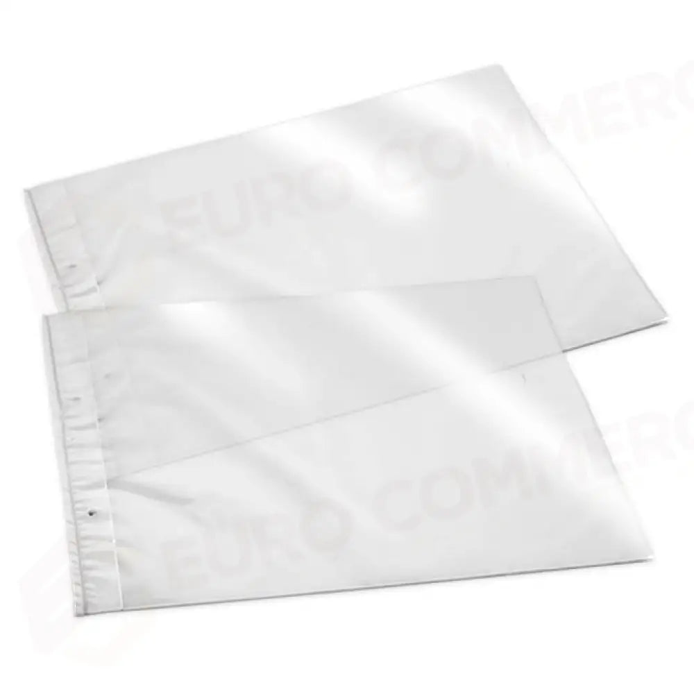 FOGLI CHITARRA 590 X 390 MM - MATERIALE LDPE SPESSORE 100 MICRON - 100 PZ PER SCATOLA IN RISMA DA 25 PEZZI - FCH64