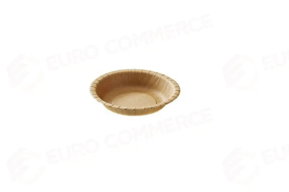 FONDINA IN CARTONCINO KRAFT HAVANA - Ø19 CM - Q5130.K - LEONE - MONOUSO BIO