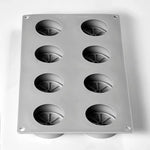 FOO’D STAMPO IN SILICONE MM 300X175 HALF LEMON DAVIDE OLDANI - 8 IMPRONTE MM 77X52X22 H - VOL. ~ 50 ML - GG070S