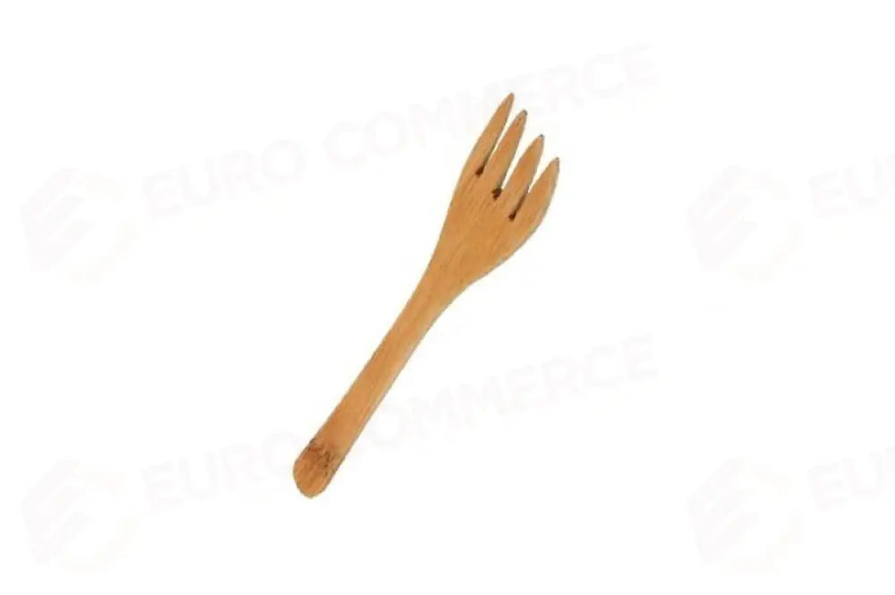 FORCHETTA IN BAMBOO NATURALE - 14 CM - S0035.F - LEONE - FINGER FOOD IN BAMBOO