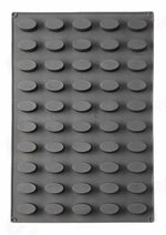 FORMA IN SILICONE OVALI 570X375X(H)20MM - 677247