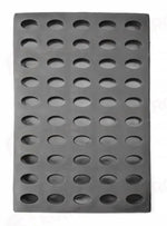 FORMA IN SILICONE OVALI 570X375X(H)20MM - 677247